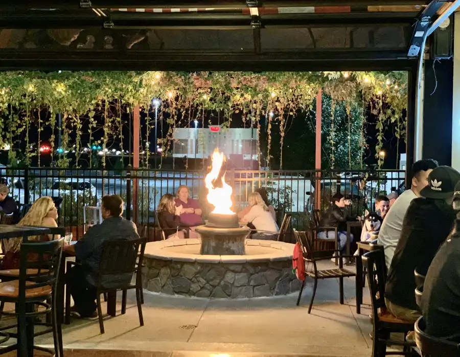 global brew beer garden patio